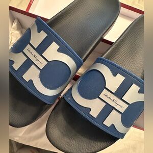 Salvatore Ferragamo Groove 2 Men’s slides size 11